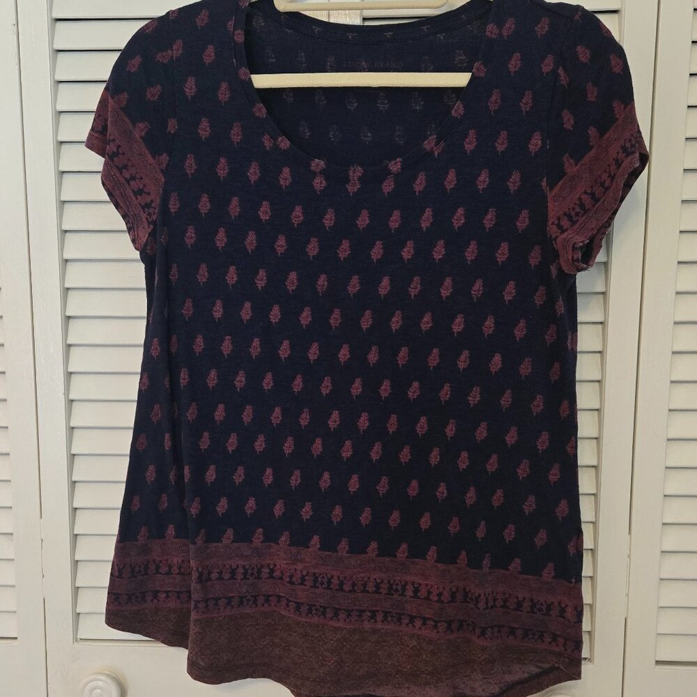 Lucky Brand Tunic T-Shirt - Size S